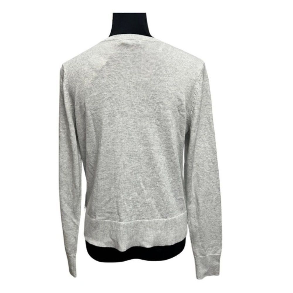 Ricki's Button Front Cardigan Gray - Picture 2 of 5